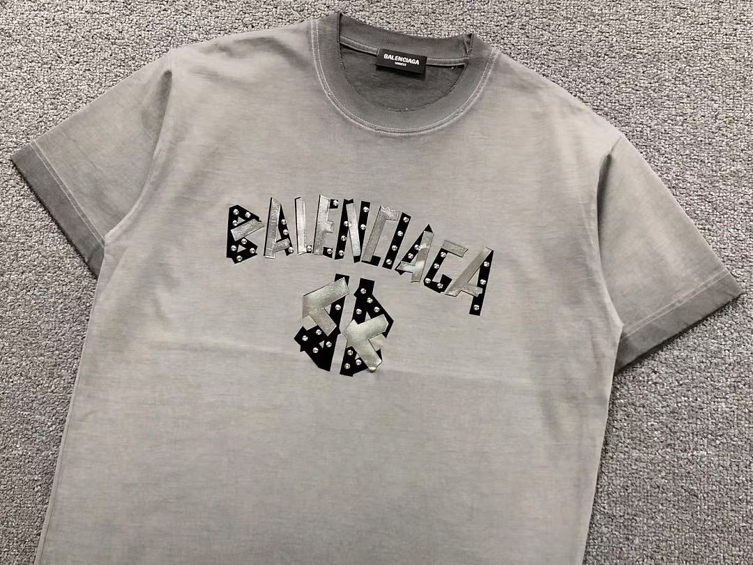 Balenciaga 128 B⭐L⭐⭐⭐IA⭐A T-SHIRT 3205060521 (Im 170Cm 60Kg I Wear Size L In The Phot) - Image 14