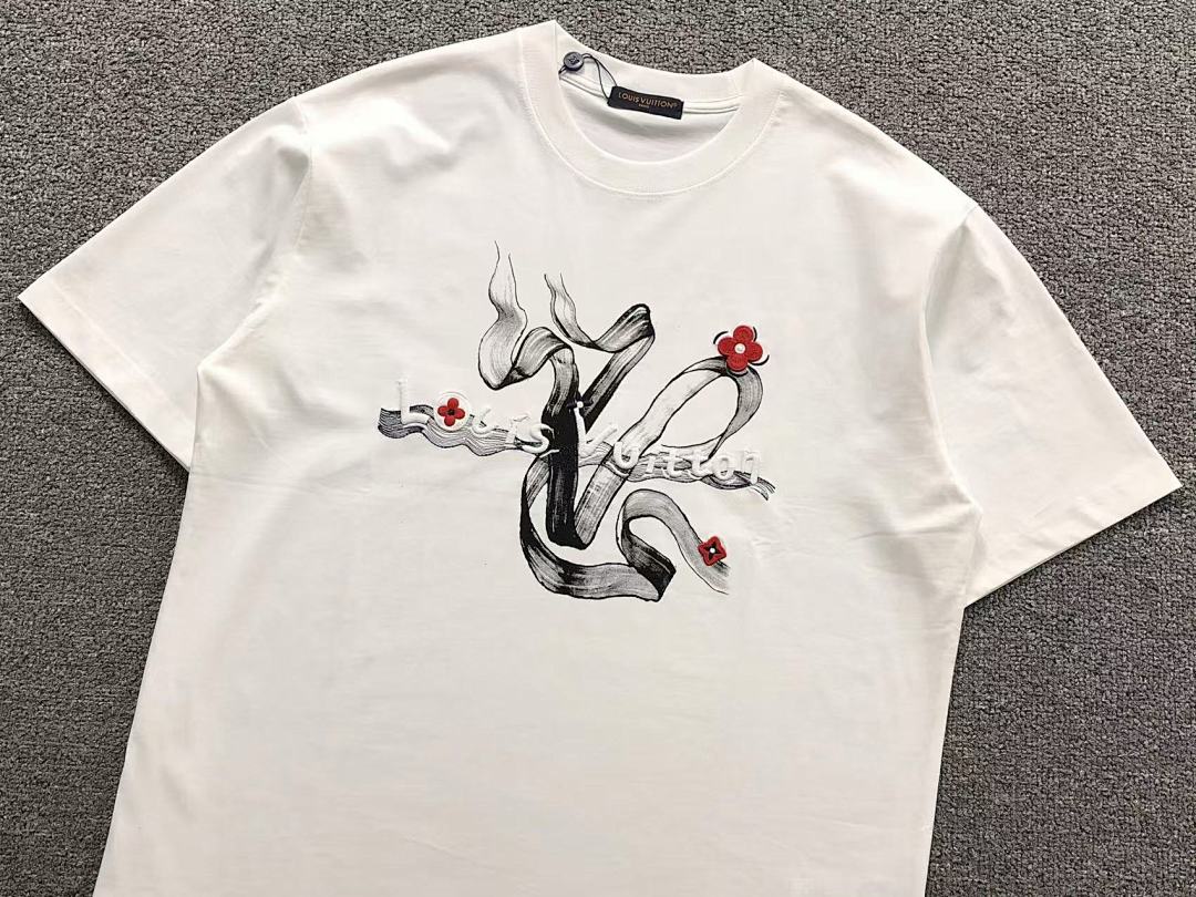Louis Vuitton 98 L⭐ T-SHIRT 5233018127 (Im 170Cm 60Kg I Wear Size 2XL In The Phot) - Image 8