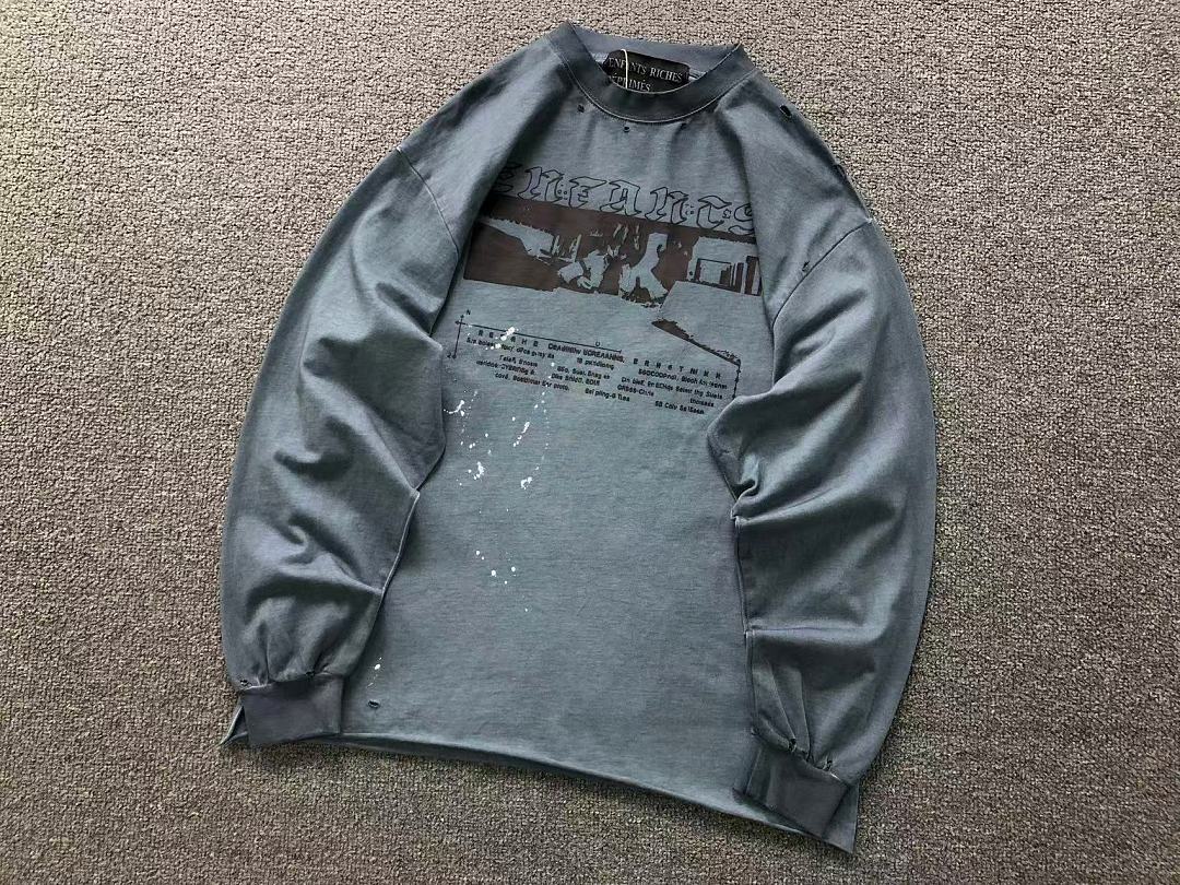 Chanel 135 ENFANTS RICHES DEPRIMES LONG SLEEVED 3207251317 (Im 170Cm 60Kg I Wear Size L In The Phot) - Image 9