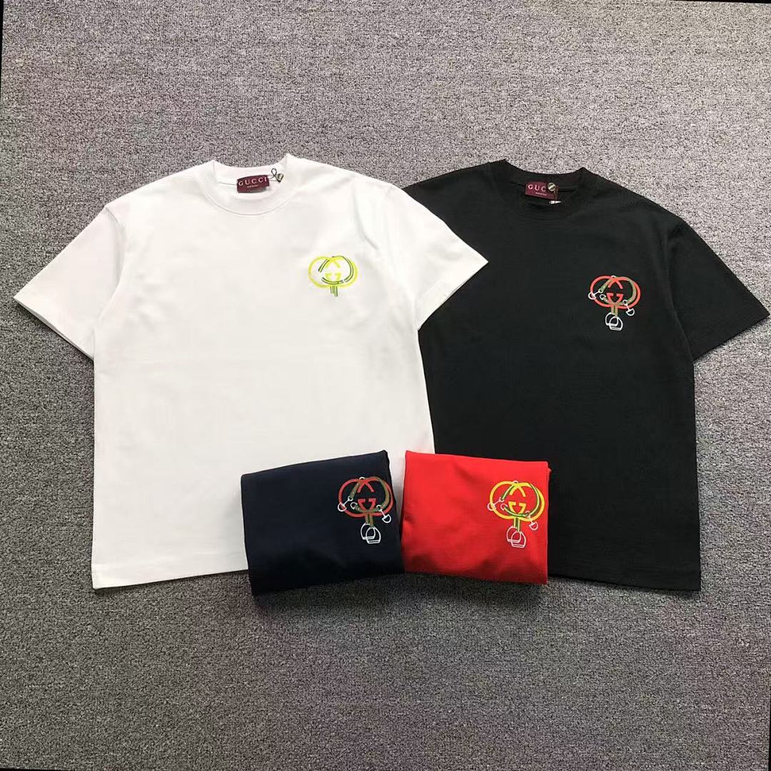 Gucci 115 G⭐C⭐I T-SHIRT 5212124147 (Im 170Cm 60Kg I Wear Size M In The Phot)