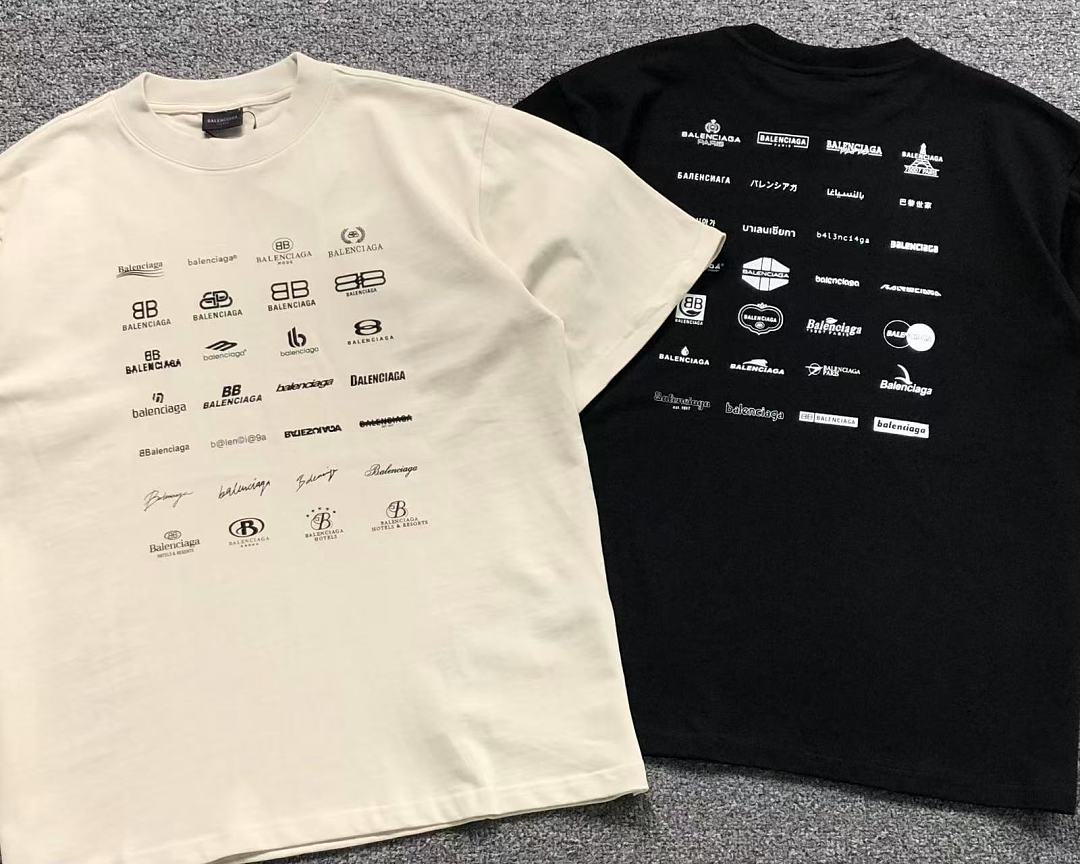 Balenciaga 125 B⭐L⭐⭐⭐IA⭐A T-SHIRT 42042406163 (Im 170Cm 60Kg I Wear Size XS In The Phot) - Image 6