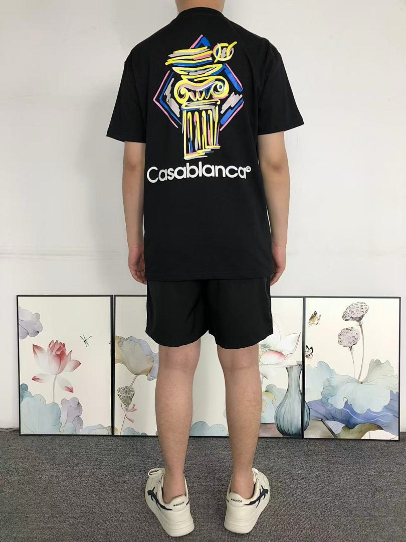 Casablanca 85 CASABLANCA T-SHIRT 1106040232 (Im 170Cm 60Kg I Wear Size M In The Phot) - Image 4
