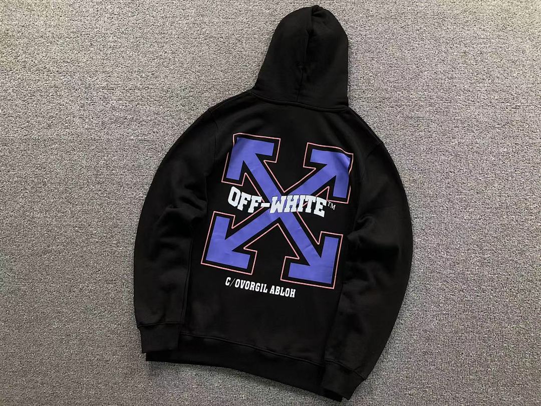 Off-White 175 OFF-WHITE HOODIE 59011919 (Im 170Cm 60Kg I Wear Size M In The Phot) - Image 8