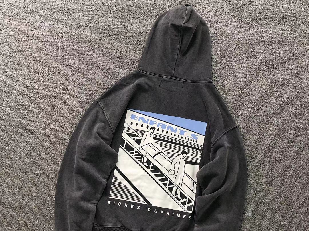 Chanel 165 ENFANTS RICHES DEPRIMES HOODIE 511617162 (Im 170Cm 60Kg I Wear Size S In The Phot) - Image 7