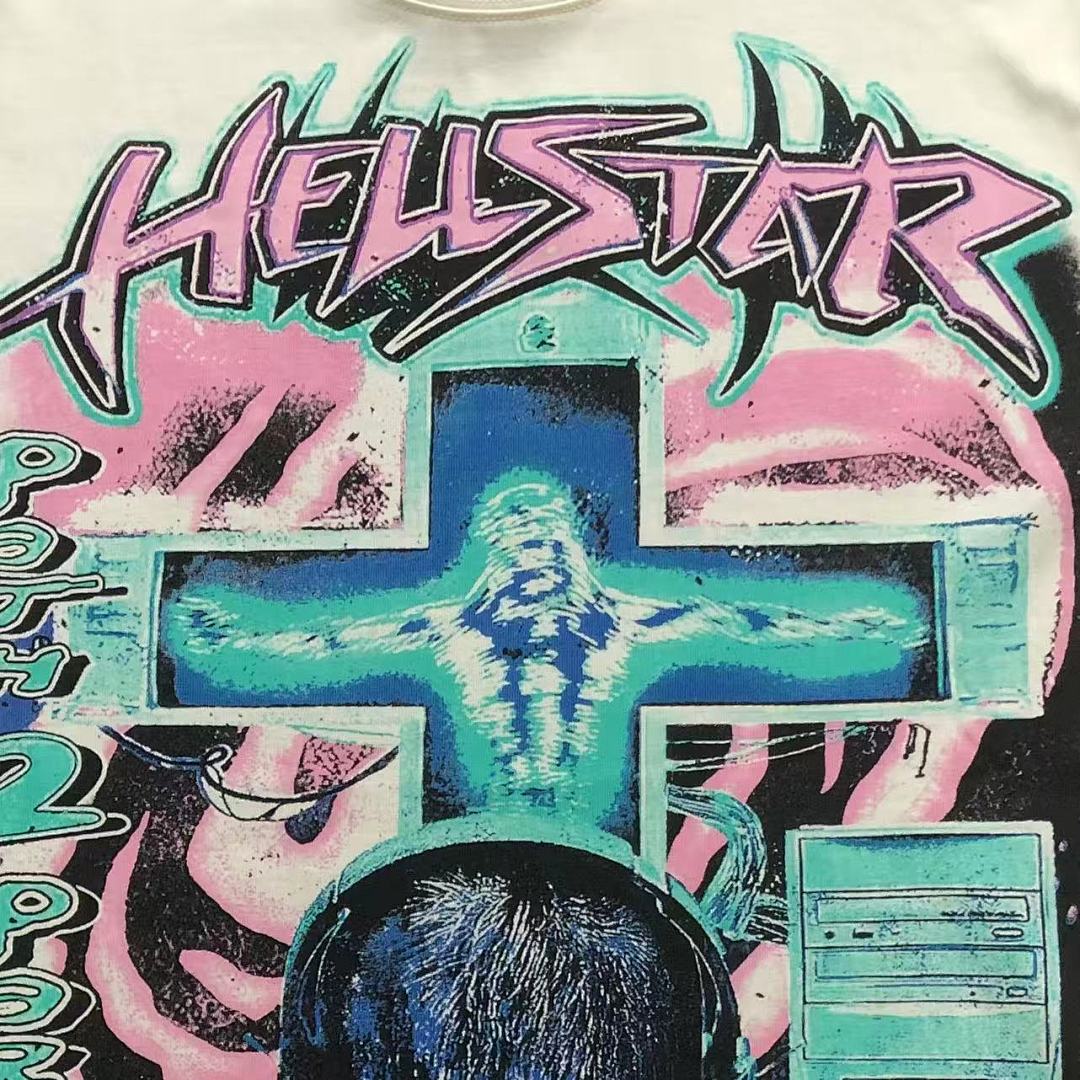 Hellstar 78 HELLSTAR T-SHIRT 12173071 (Im 170Cm 60Kg I Wear Size M In The Phot) - Image 9