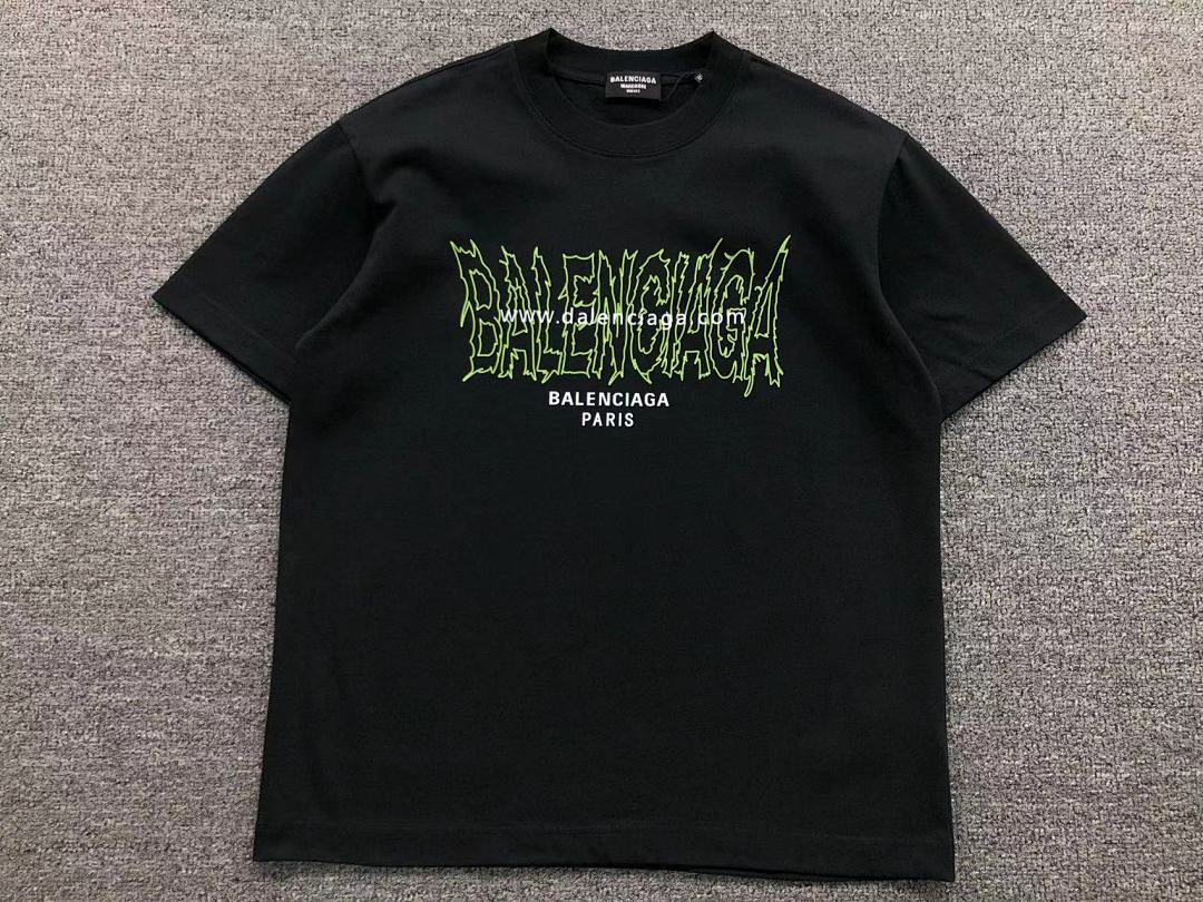 Balenciaga 115 B⭐L⭐⭐⭐IA⭐A T-SHIRT 31152021 (Im 170Cm 57Kg I Wear Size M In The Phot) - Image 11