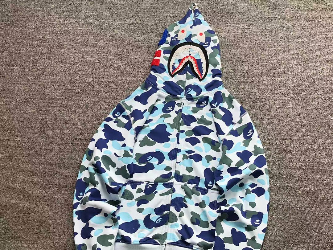 Bape 218 BAPE HOODIE 4111100277 (Im 170Cm 60Kg I Wear Size L In The Phot) - Image 65