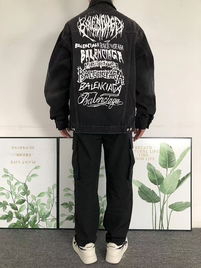 Balenciaga 195 B⭐L⭐⭐⭐IA⭐A JACKET 2122616001 (Im 170Cm 57Kg I Wear Size L In The Phot) - Image 4