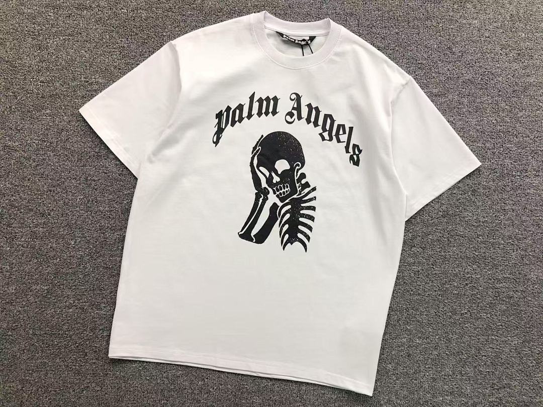 Palm Angels 68 PALM ANGELS T-SHIRT 41060947121 (Im 170Cm 60Kg I Wear Size L In The Phot) - Image 7