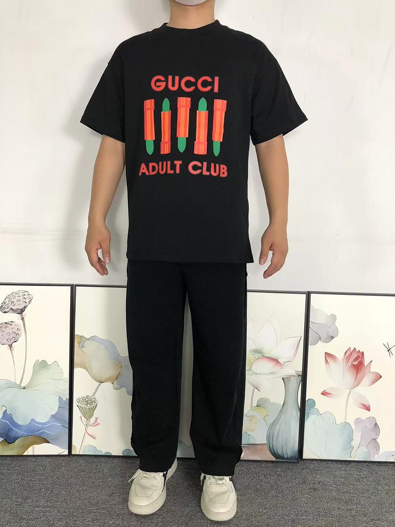 Gucci 138 G⭐C⭐I T-SHIRT 22051517001 (Im 170Cm 60Kg I Wear Size S In The Phot) - Image 3