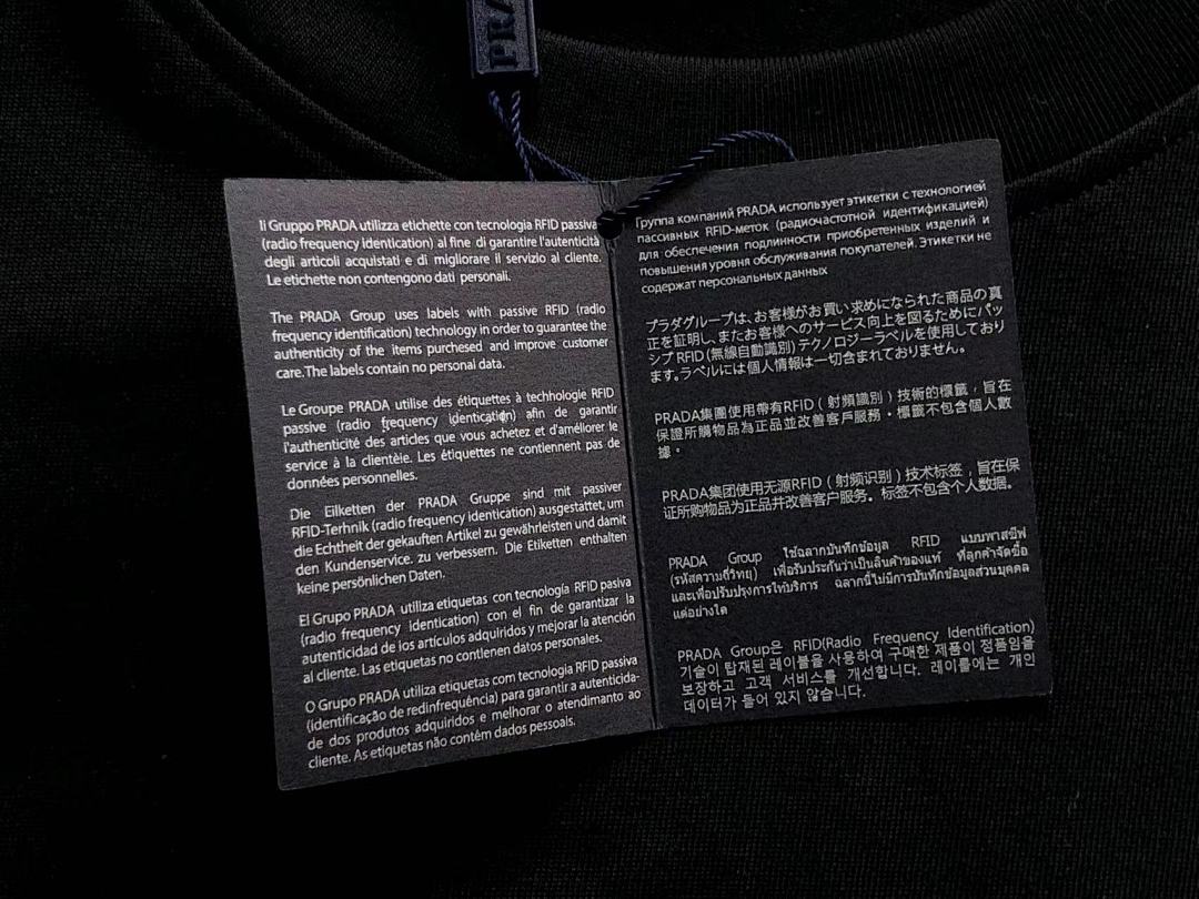Prada 108 P⭐A⭐A T-SHIRT 213030821 (Im 170Cm 55Kg I Wear Size S In The Phot) - Image 18