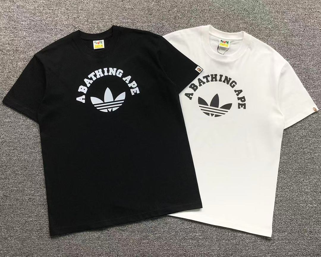 Adidas 85 BAPE A⭐I⭐AS T-SHIRT 124150331 (Im 170Cm 60Kg I Wear Size M In The Phot) - Image 5