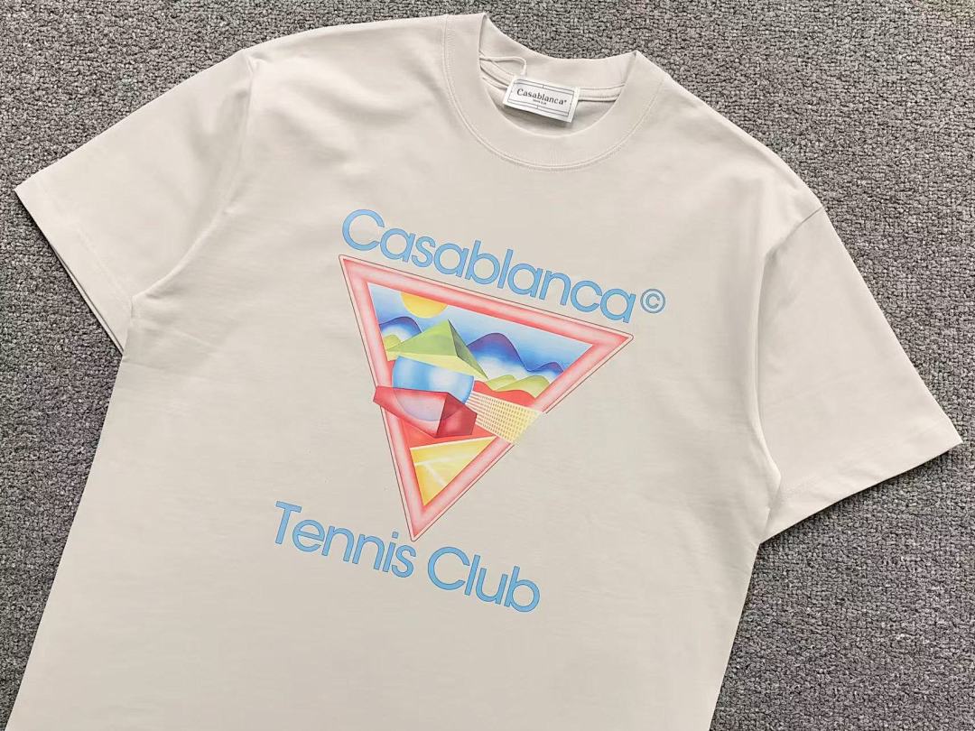 Casablanca 98 CASABLANCA T-SHIRT 41061911127 (Im 170Cm 60Kg I Wear Size S In The Phot) - Image 12