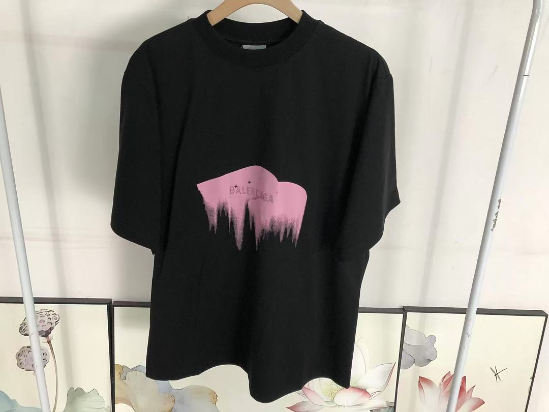 Balenciaga 125 B⭐L⭐⭐⭐IA⭐A T-SHIRT 42060510163 (Im 170Cm 60Kg I Wear Size XS In The Phot) - Image 15