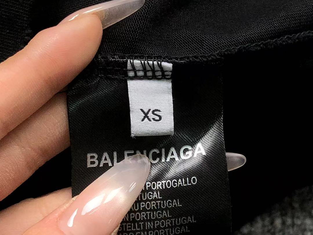 Balenciaga 128 B⭐L⭐⭐⭐IA⭐A T-SHIRT 42042402163 (Im 170Cm 60Kg I Wear Size XS In The Phot) - Image 19