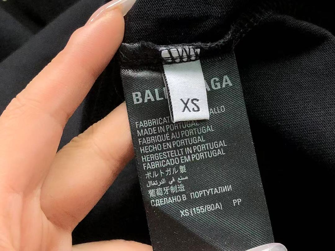 Balenciaga 125 B⭐L⭐⭐⭐IA⭐A T-SHIRT 42042407163 (Im 170Cm 60Kg I Wear Size XS In The Phot) - Image 22