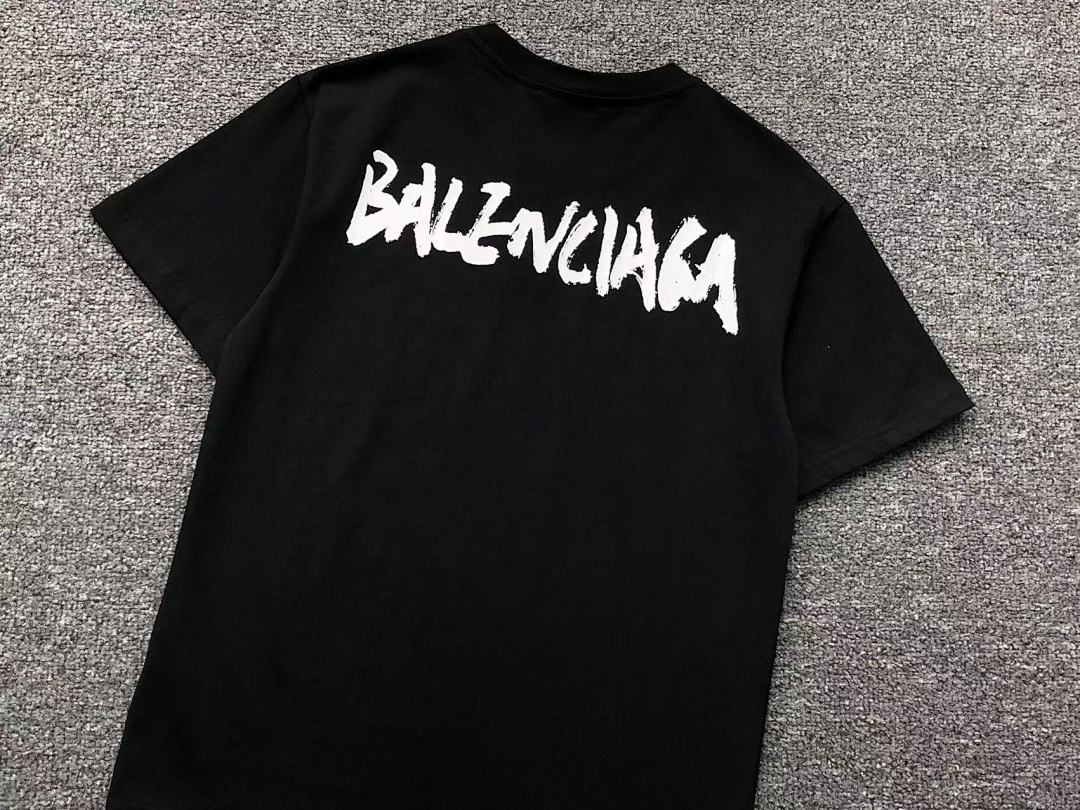 Balenciaga 78 G⭐C⭐I B⭐L⭐⭐⭐IA⭐A T-SHIRT 5051747101 (Im 170Cm 60Kg I Wear Size S In The Phot) - Image 12