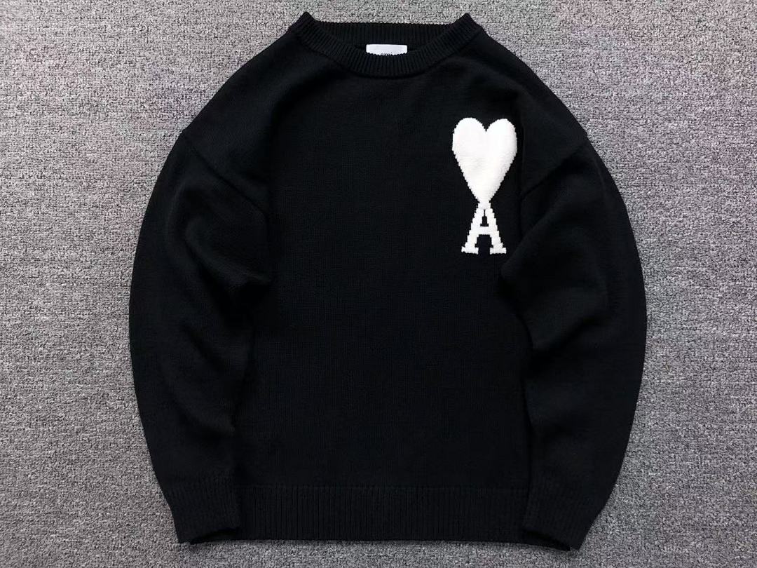 AMI 148 AMI SWEATER 212190117 (Im 170Cm 57Kg I Wear Size S In The Phot) - Image 35