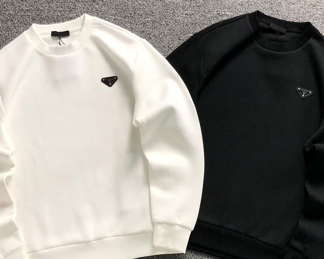 Prada 178 P⭐A⭐A HOODIE 3208280321 (Im 170Cm 60Kg I Wear Size M In The Phot) - Image 6