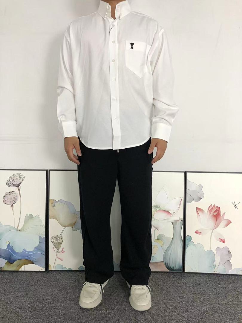 AMI 215 AMI SHIRT 22031003001 (Im 170Cm 60Kg I Wear Size S In The Phot) - Image 3