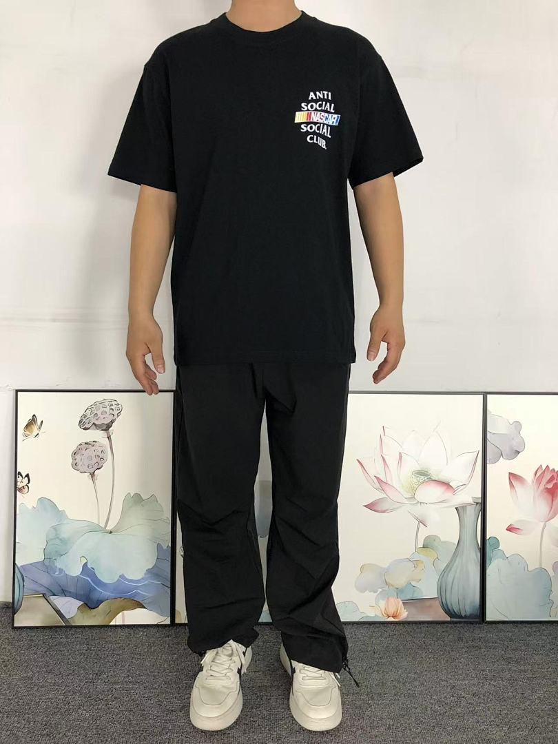 Christian Louboutin 85 ANTI SOCIAL CLUB T-SHIRT 1111190602 (Im 170Cm 60Kg I Wear Size M In The Phot) - Image 3