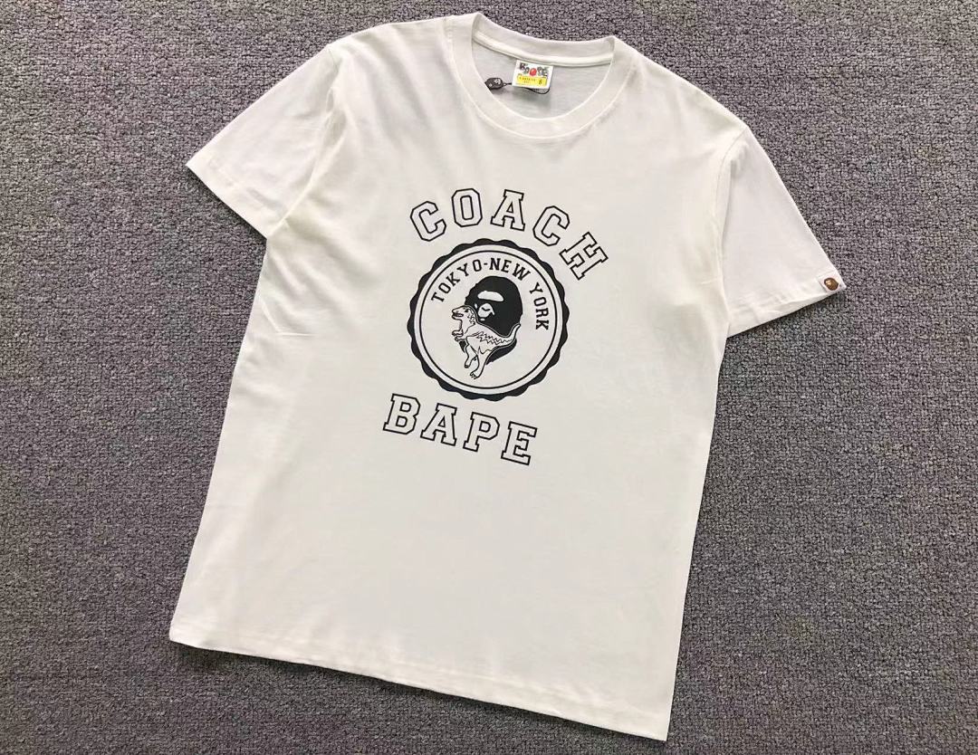 Bape 95 BAPE C⭐A⭐H T-SHIRT 3110150717 (Im 170Cm 60Kg I Wear Size S In The Phot) - Image 6
