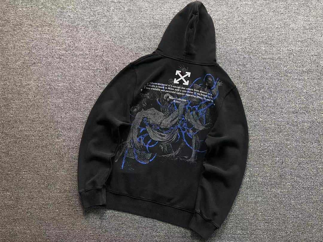 Off-White 195 OFF-WHITE HOODIE 511120419 (Im 170Cm 60Kg I Wear Size M In The Phot) - Image 6