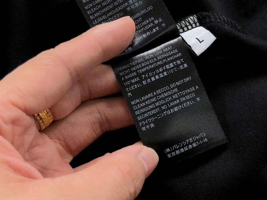Balenciaga 118 B⭐L⭐⭐⭐IA⭐A T-SHIRT 125403137 (Im 170Cm 60Kg I Wear Size L In The Phot) - Image 28