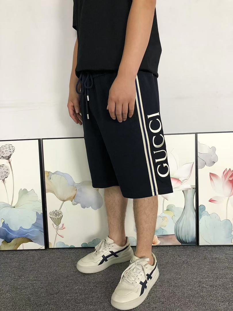 Gucci 148 G⭐C⭐I SHORTS 22053010171 (Im 170Cm 60Kg I Wear Size L In The Phot) - Image 4