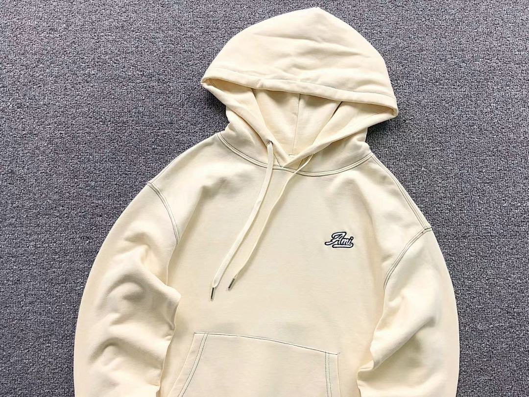 AMI 125 AMI HOODIE 58040288 (Im 170Cm 60Kg I Wear Size M In The Phot) - Image 11