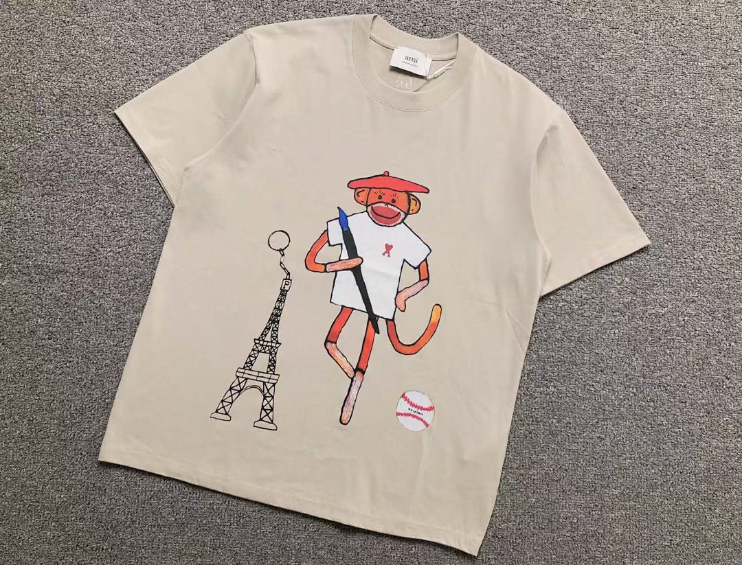 AMI 95 AMI T-SHIRT 3203201621 (Im 170Cm 60Kg I Wear Size M In The Phot) - Image 10