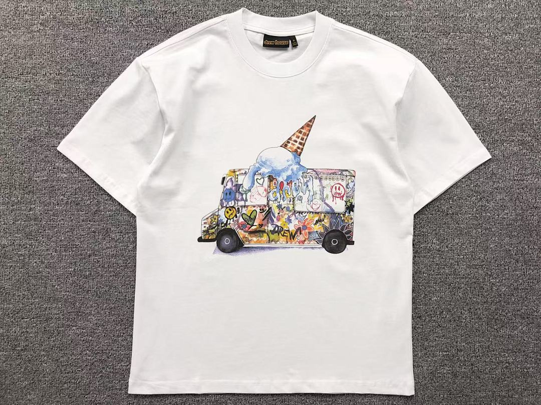 Drew House 98 DREW T-SHIRT 2111160817 (Im 170Cm 57Kg I Wear Size S In The Phot) - Image 5