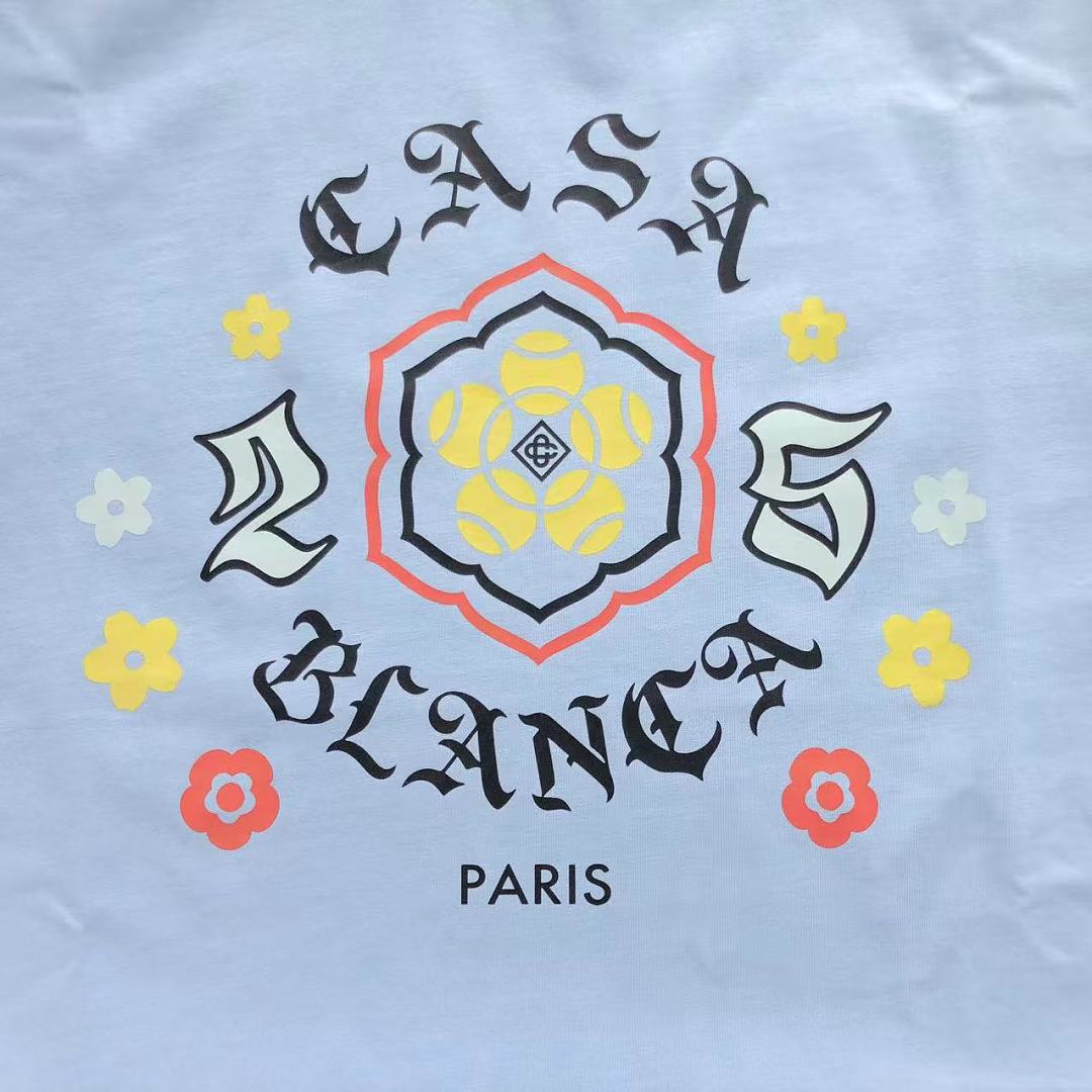 Casablanca 105 CASABLANCA T-SHIRT 52071806127 (Im 170Cm 60Kg I Wear Size L In The Phot) - Image 21
