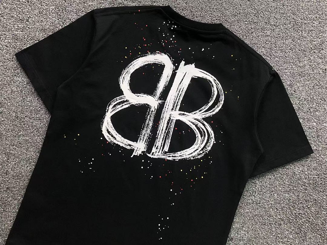 Balenciaga 115 B⭐L⭐⭐⭐IA⭐A T-SHIRT 3103234820 (Im 170Cm 60Kg I Wear Size S In The Phot) - Image 12