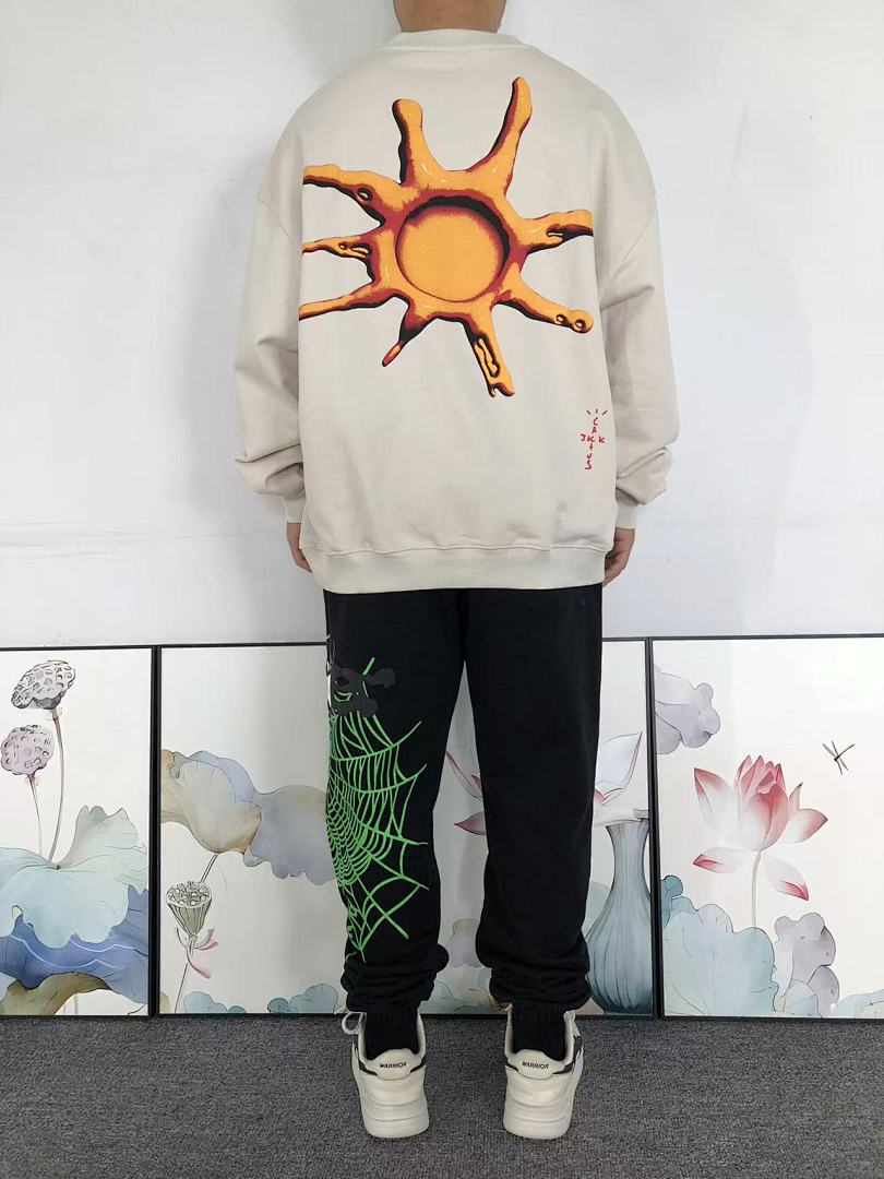 Travis Scott 115 TRAVIS SCOTT HOODIE 511271491 (Im 170Cm 60Kg I Wear Size L In The Phot) - Image 4