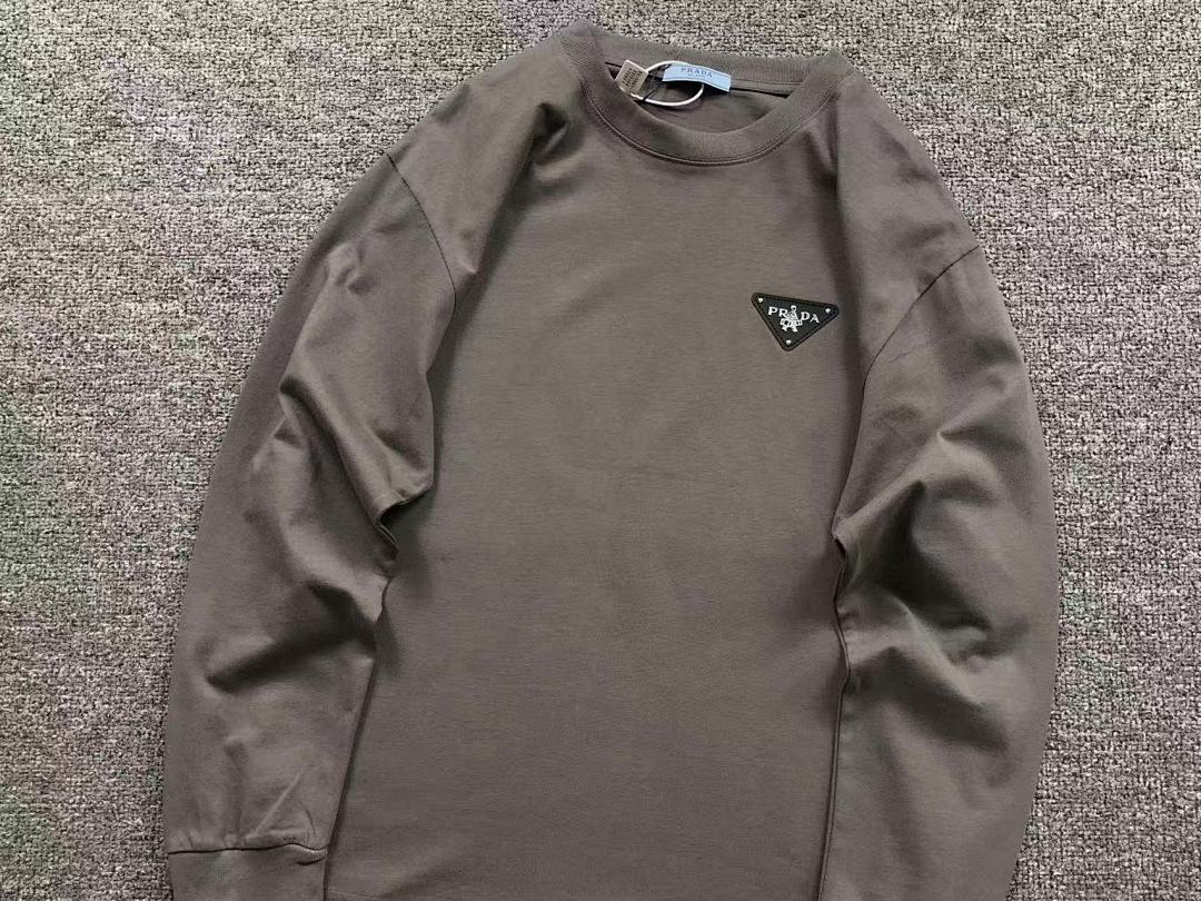 Prada 178 P⭐A⭐A LONG SLEEVED 3110151405 (Im 170Cm 60Kg I Wear Size S In The Phot) - Image 8