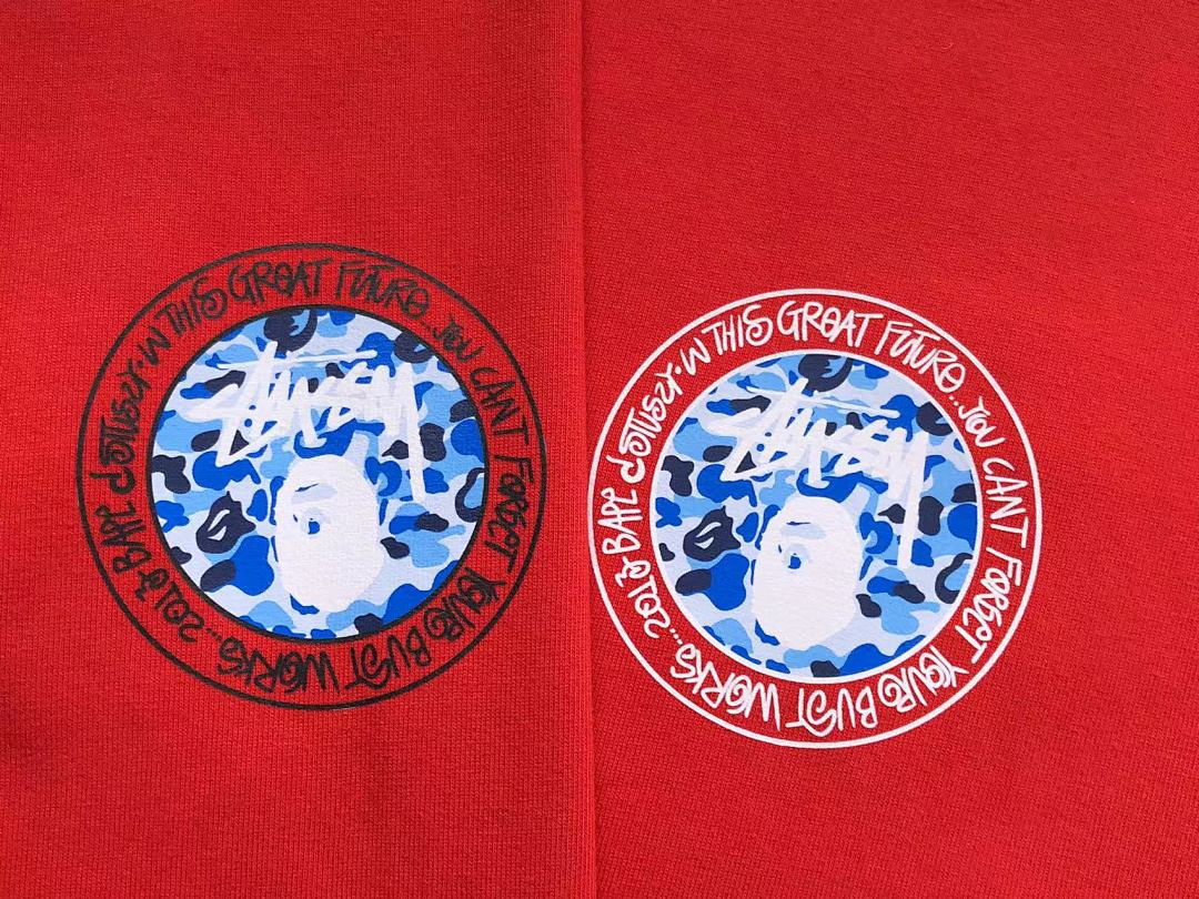 Bape 78 BAPE STUSSY T-SHIRT 1102090142 (Im 170Cm 57Kg I Wear Size S In The Phot) - Image 19