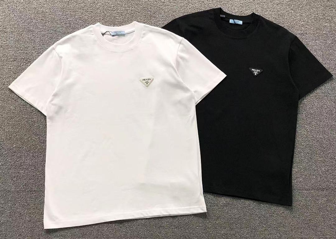Prada 128 P⭐A⭐A T-SHIRT 3203051421 (Im 170Cm 60Kg I Wear Size S In The Phot) - Image 5