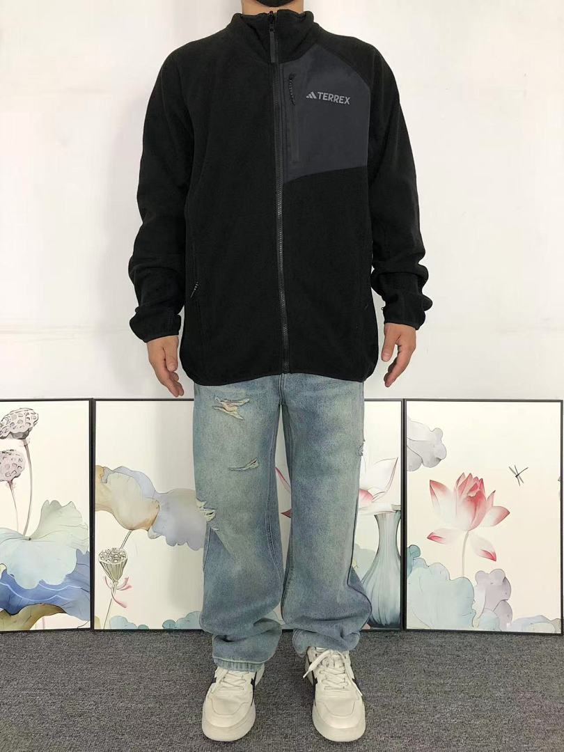Adidas 208 A⭐I⭐AS FLEECE JACKET 3109294019 (Im 170Cm 60Kg I Wear Size L In The Phot) - Image 3