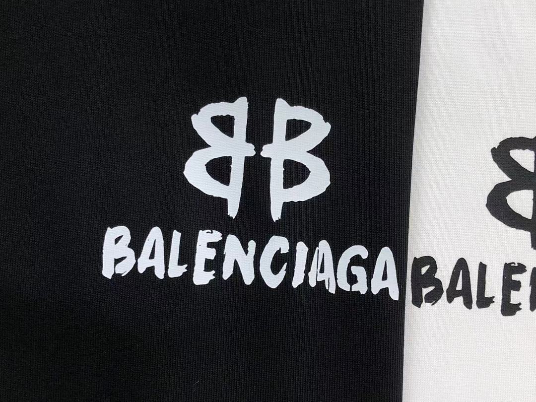 Balenciaga 95 B⭐L⭐⭐⭐IA⭐A T-SHIRT 502172581 (Im 170Cm 57Kg I Wear Size 1 In The Phot) - Image 18