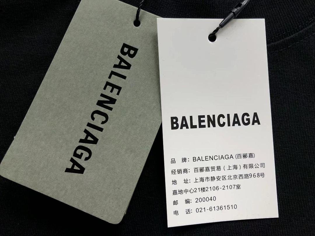 Balenciaga 125 B⭐L⭐⭐⭐IA⭐A T-SHIRT 3102220721 (Im 170Cm 55Kg I Wear Size XS In The Phot) - Image 22