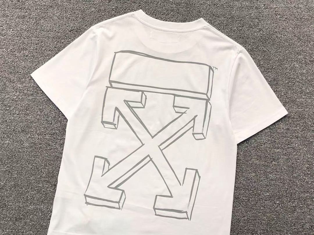 Off-White 98 OFF-WHITE T-SHIRT 503032119 (Im 170Cm 55Kg I Wear Size S In The Phot) - Image 8