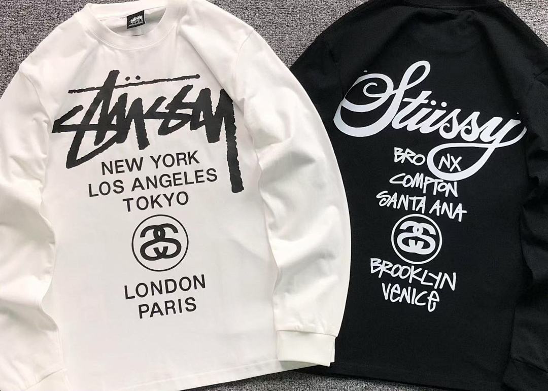 Stussy 95 STUSSY LONG SLEEVED 581212123 (Im 170Cm 60Kg I Wear Size S In The Phot) - Image 6