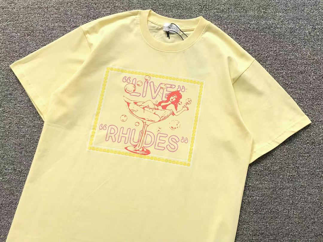 Rhude 108 RHUDE T-SHIRT 3110270317 (Im 170Cm 60Kg I Wear Size S In The Phot) - Image 11