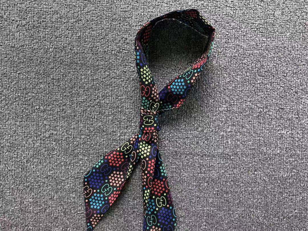 Gucci 68 G⭐C⭐I SCARF 5112810102 (Long 115CM* Wide 7CM*) - Image 4