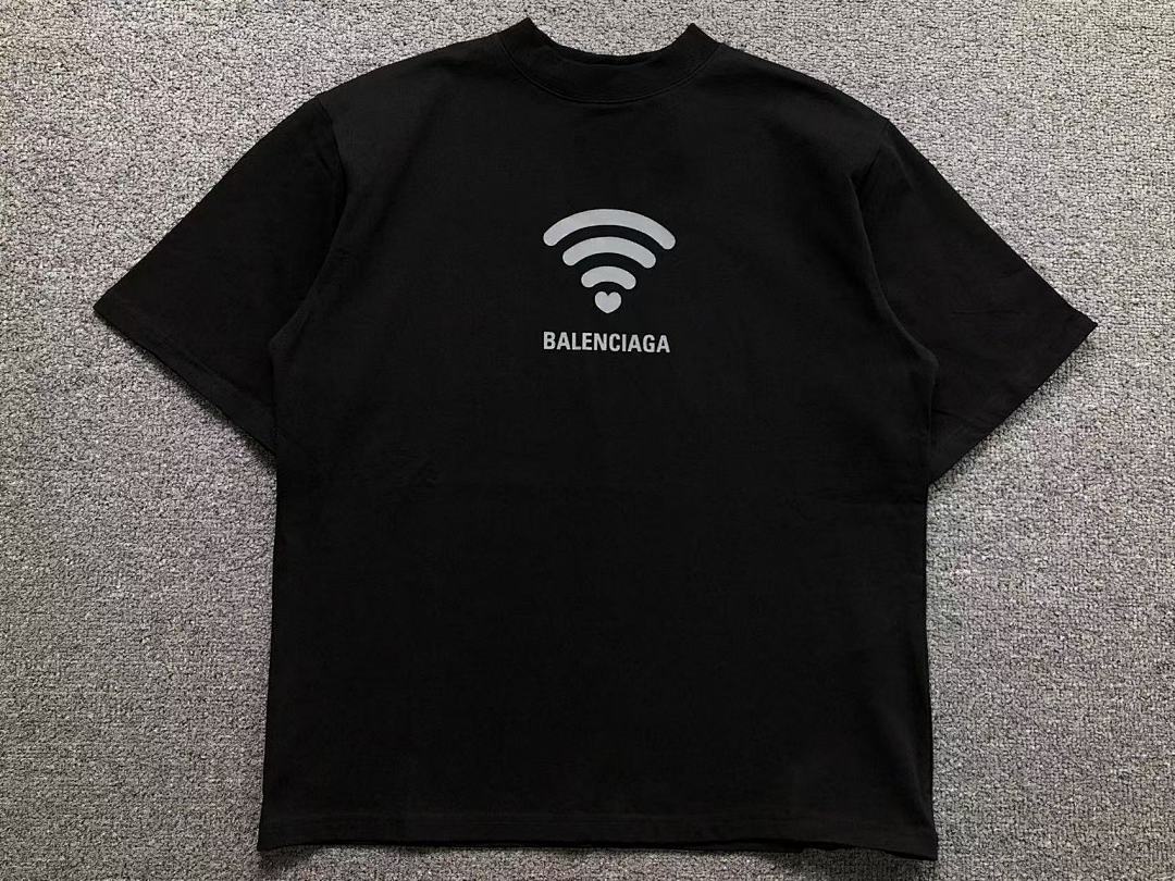 Balenciaga 118 B⭐L⭐⭐⭐IA⭐A T-SHIRT 42032404163 (Im 170Cm 60Kg I Wear Size XS In The Phot) - Image 9