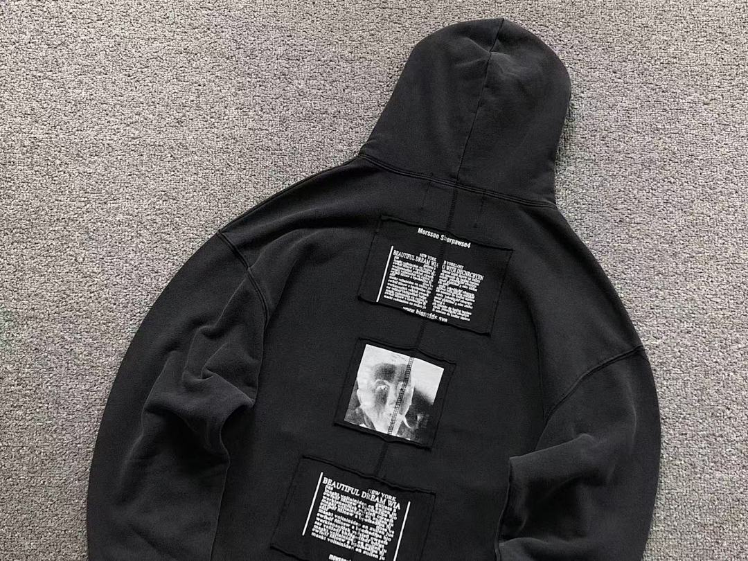 Chanel 178 ENFANTS RICHES DEPRIMES HOODIE 511614162 (Im 170Cm 60Kg I Wear Size S In The Phot) - Image 12