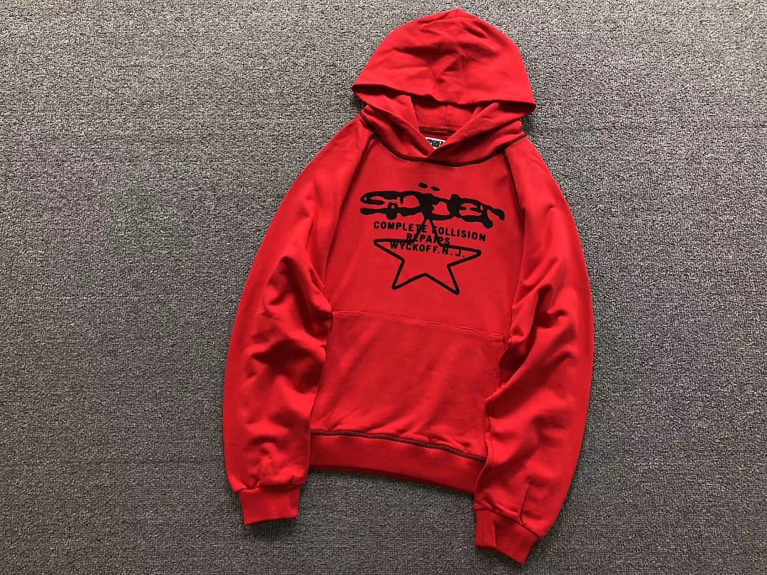 Sp5der 185 SP5DER HOODIE 22081303125 (Im 170Cm 60Kg I Wear Size M In The Phot) - Image 8