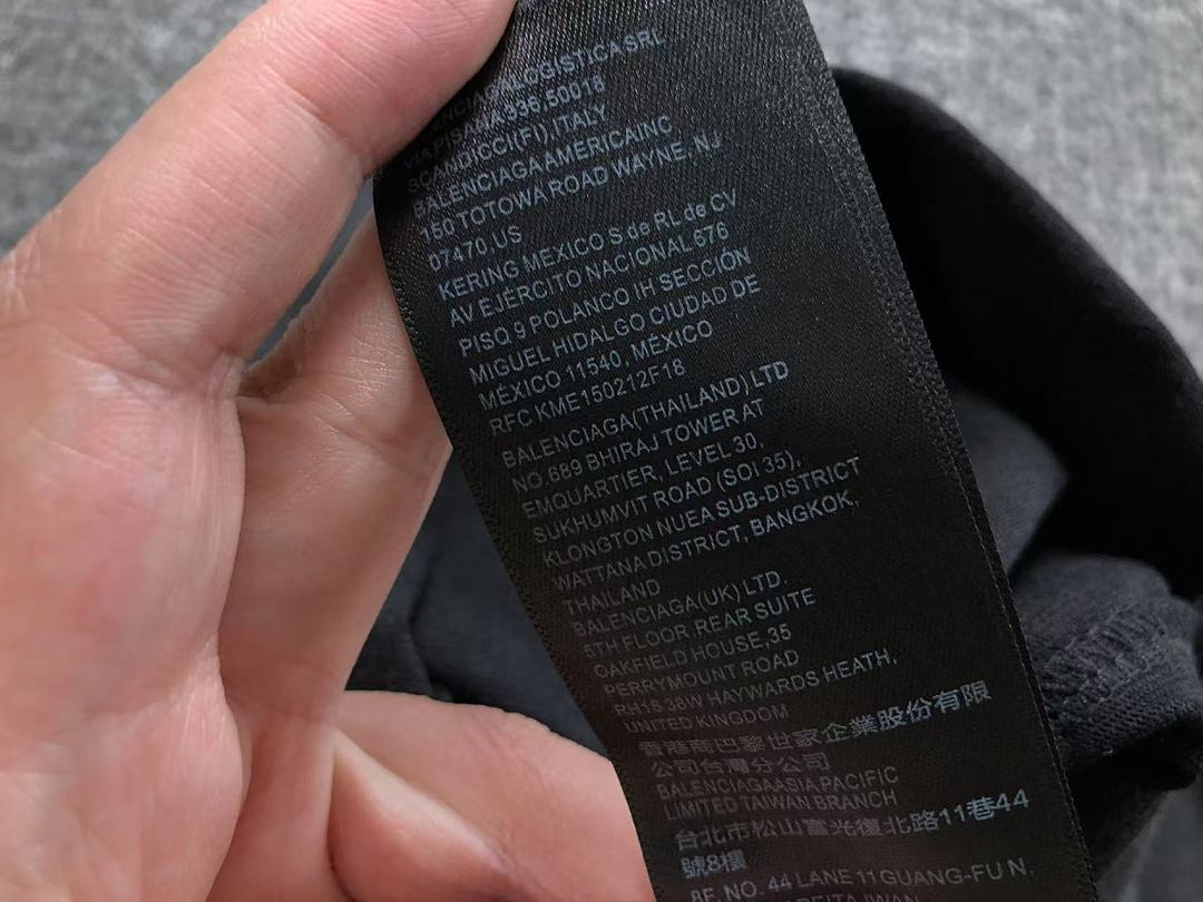 Balenciaga 118 B⭐L⭐⭐⭐IA⭐A T-SHIRT 5212222136 (Im 170Cm 60Kg I Wear Size S In The Phot) - Image 24