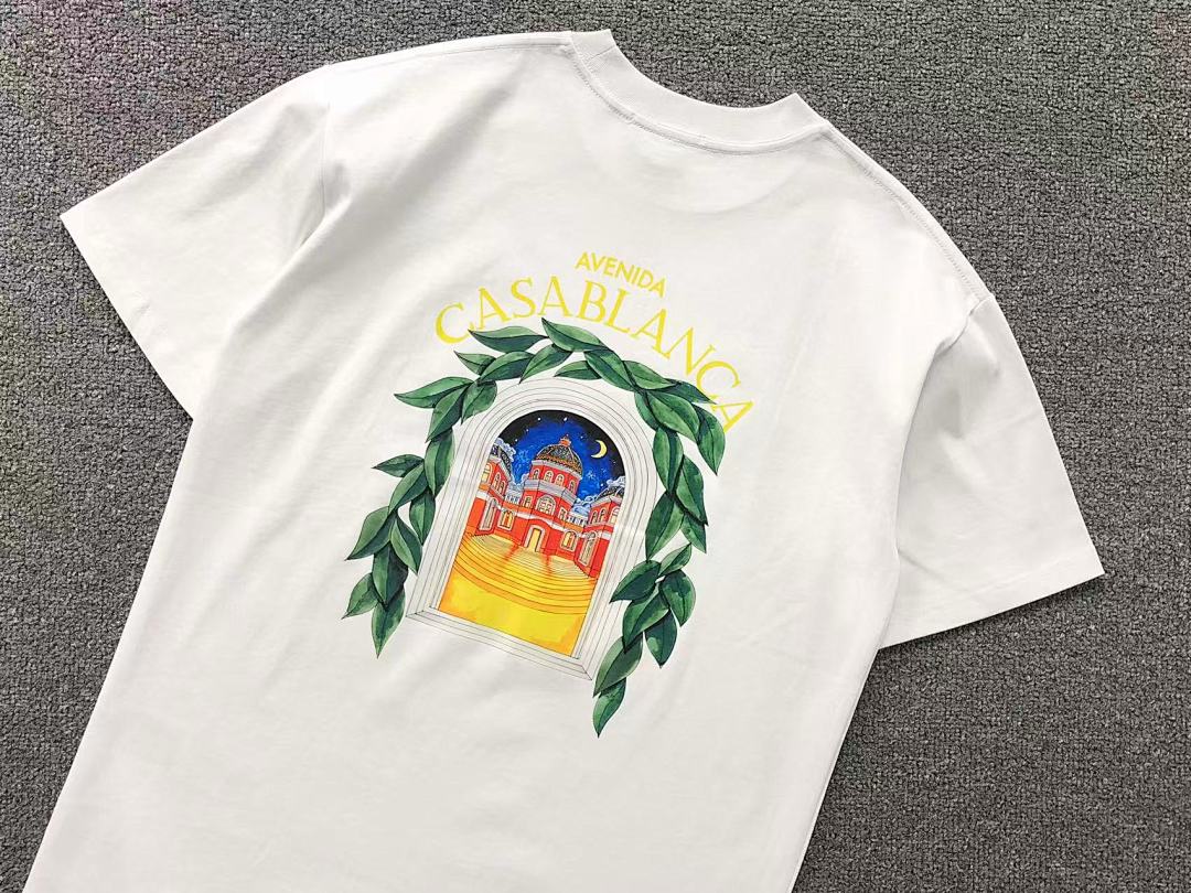 Casablanca 98 CASABLANCA T-SHIRT 2161147125 (Im 170Cm 60Kg I Wear Size M In The Phot) - Image 14